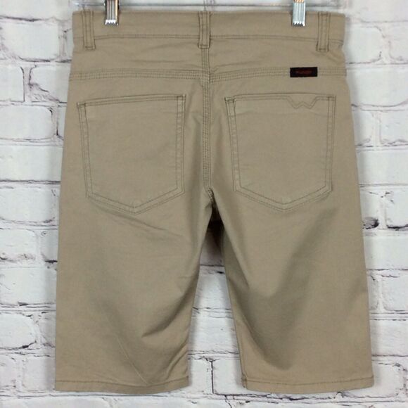 Wrangler Boys Size 8 Shorts Khakis Slim Straight Adjustable Waist Hiking Outdoor - Picture 4 of 10
